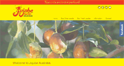 Desktop Screenshot of jujubeaustralia.com